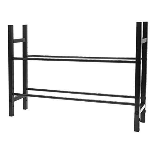 Share Goo RC Car Metal Tire Rack Wheel Tyre Storage Shelf Compatible with Traxxas TRX4 Axial SCX10 D90 RC Crawler Car 19inch 22inch Wheel Rim Black