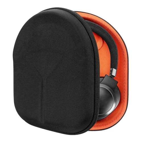 Geekria Shield Headphones Case Compatible with JBL Tune 770NC760NC750NC720BT Live 770NC Replacement Hard Shell Travel Carrying Bag with Cable Storage Black