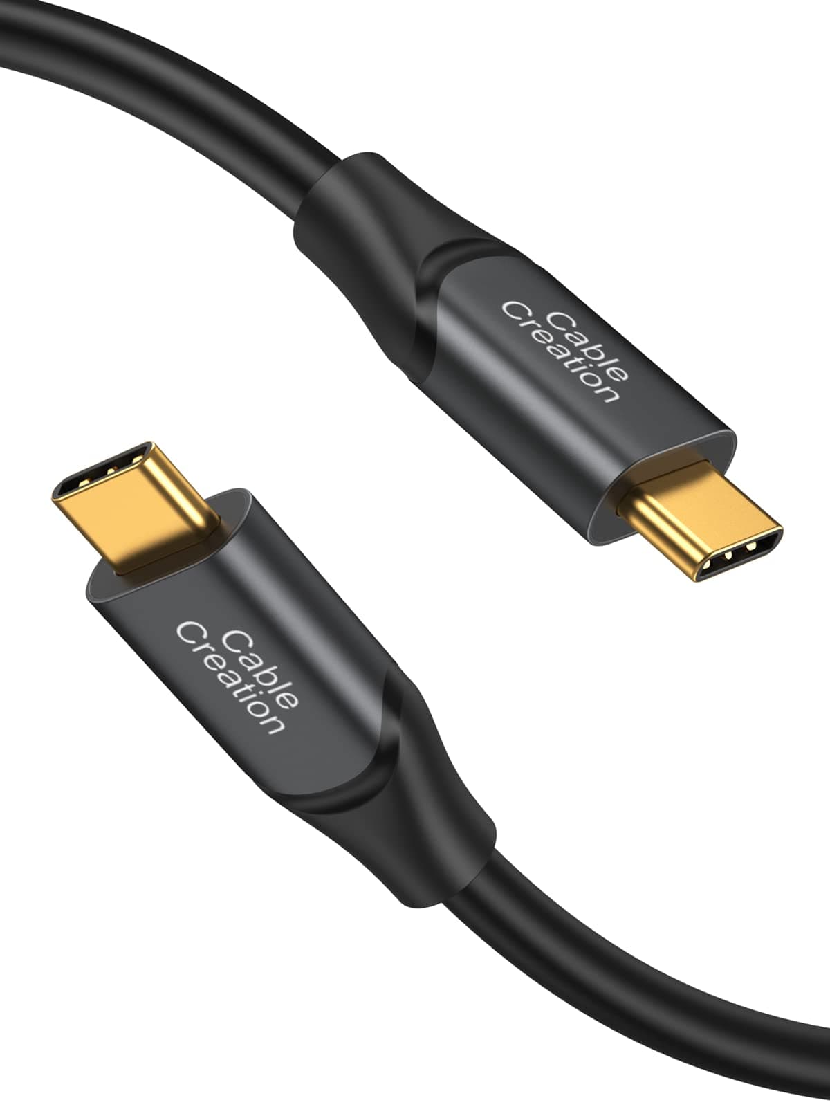 CableCreation USB C to USB C Cable 5FT, 10Gbps USB C to C Data Cable, 4K@60Hz Video, 100W Fast Charging Cord for Android Auto, USB C External SSD MacBook iPad, Galaxy S24/S23, iPhone 16/15, Pixel 9/8+
