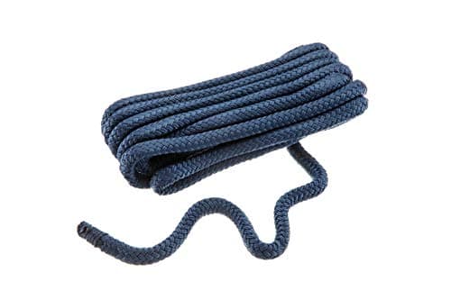 Seachoice Double-Braid Bumper Fender Line, 3/8 in. X 6 Ft., Navy Blue