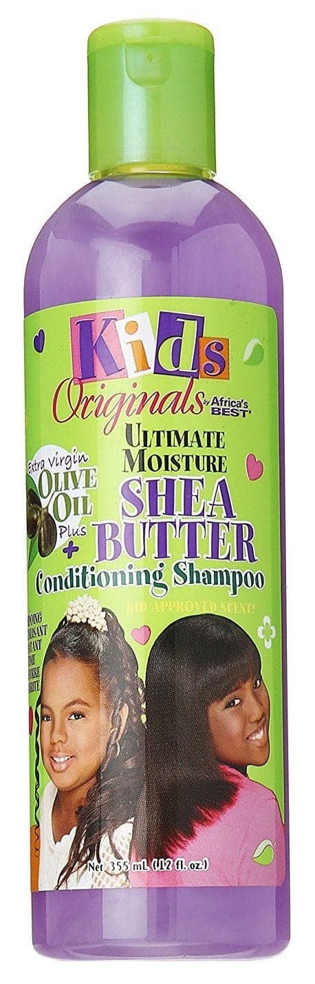 Africas Best Kids Originals Shampoo Shea Butter 12 Ounce 355ml Pack of 3