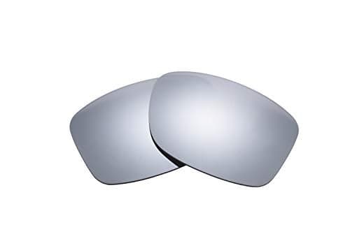 NicelyFit Polarized Replacement Lenses for Oakley Jupiter Squared Sunglasses (Titanium Mirror)