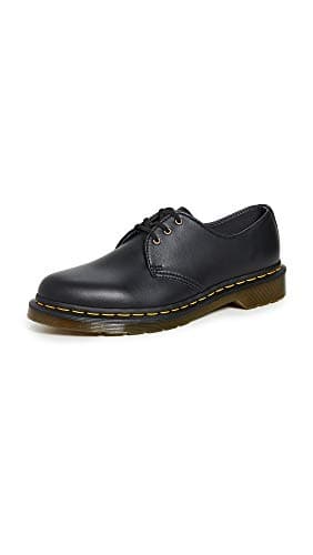 Dr. Martens Unisex Vegan 1461 Oxford Shoe, Black Felix Rub Off, 7 Women/6 Men