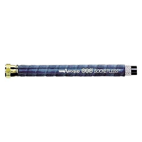 Aeroquip FCV0806 AQP Socketless Hose 6 ft. Hose -08AN Hose Size 0.5 in. I.D. 0.75 in. O.D. 250 PSI 5 in. Min. Bend Radius 28 in. Per HG Blue AQP Socketless Hose