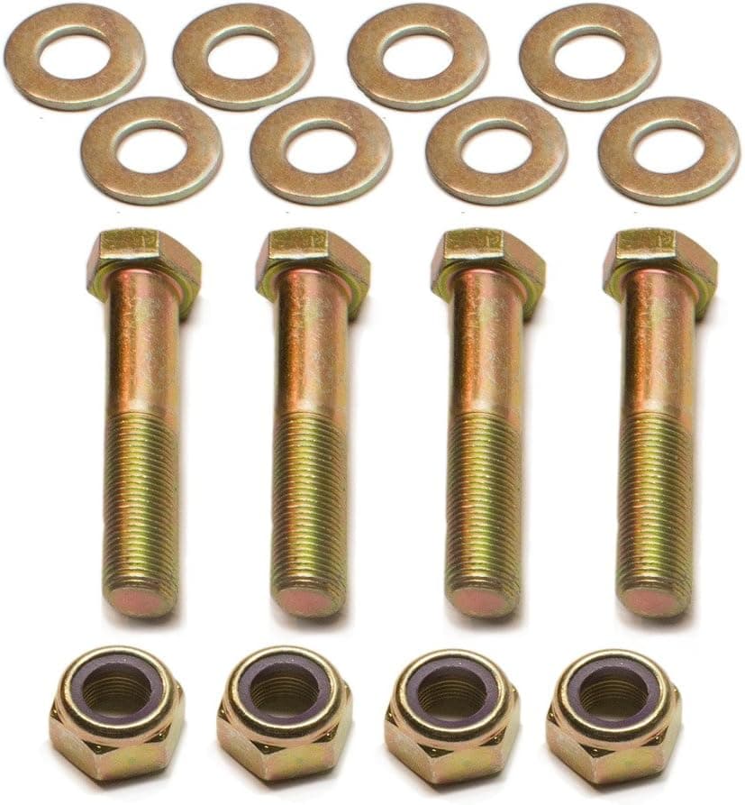 Track Bar Bolt Suspension Upgrade Kit for Jeep Wrangler JK with Extra M14 Bolt