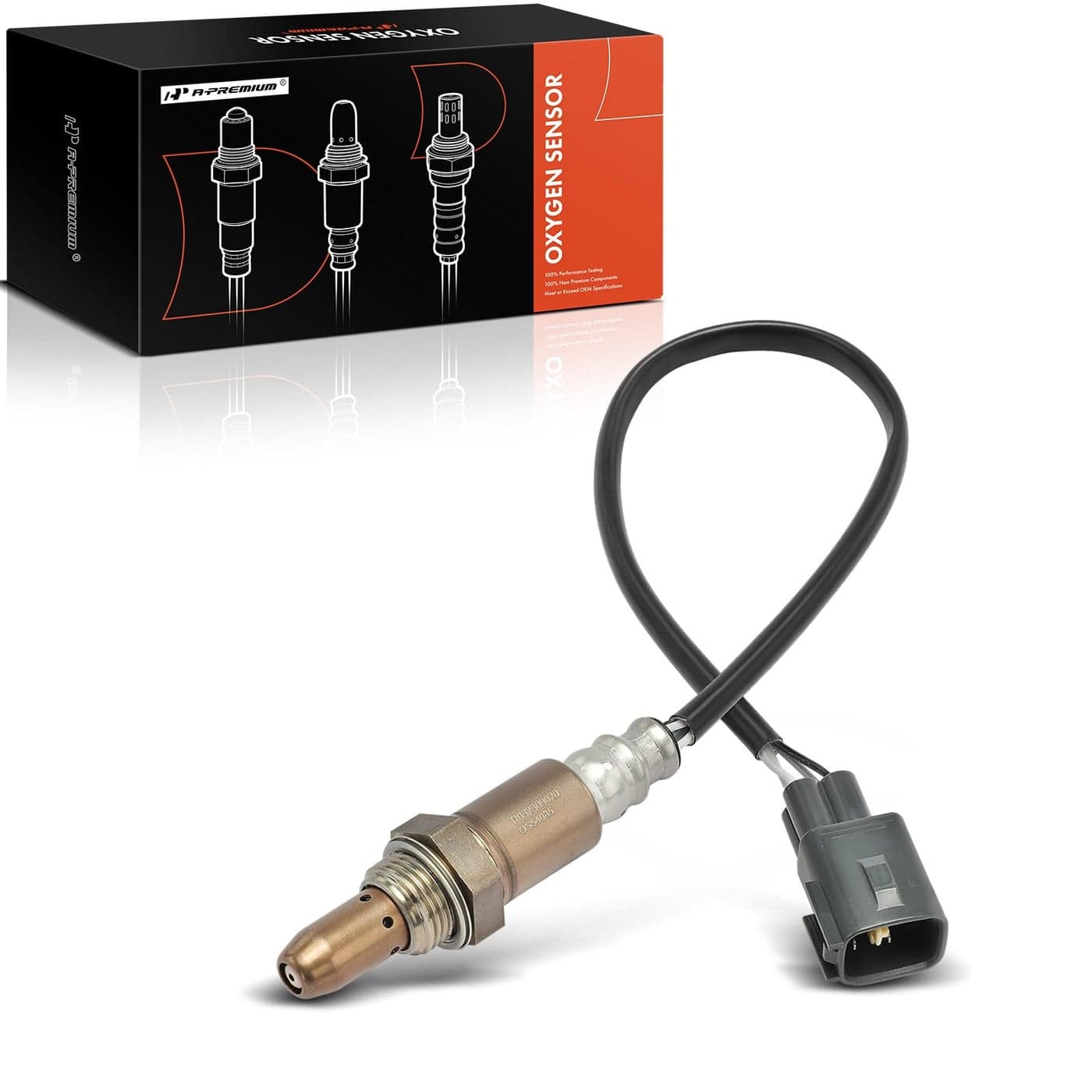 APremium O2 Oxygen Sensor Compatible with Lexus GS350 20132014 IS250 2013 Toyota Land Cruiser 20132016 Sequoia 20122020 Tundra 20112020 Tacoma 20122015 Replace 894670C070 894670C060
