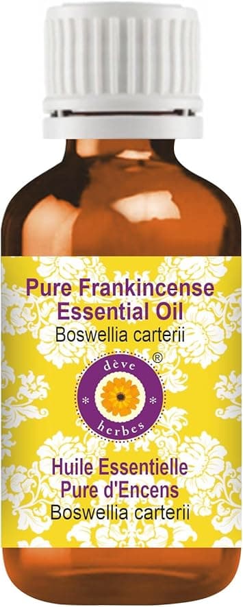 Deve Herbess Pure Frankincense Essential Oil Boswellia carterii Steam Distilled 100ml 338 oz
