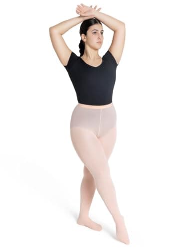 Capezio Women's Professional Mesh Transition Tight,Classical Pink,Large/X-Large