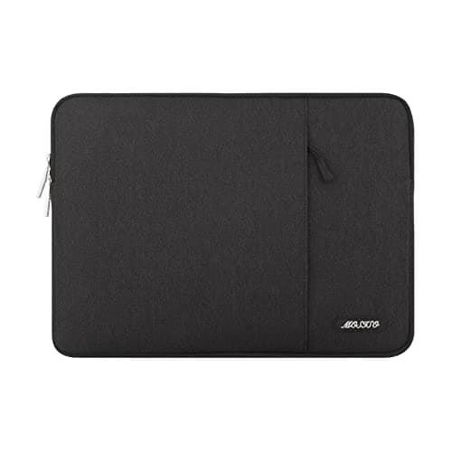 MOSISO Laptop Case 173 inch 17173 inch Laptop Sleeve Compatible with Dell HP Lenovo Asus Acer Alienware Polyester Vertical Computer Sleeve Bag with Pocket Black