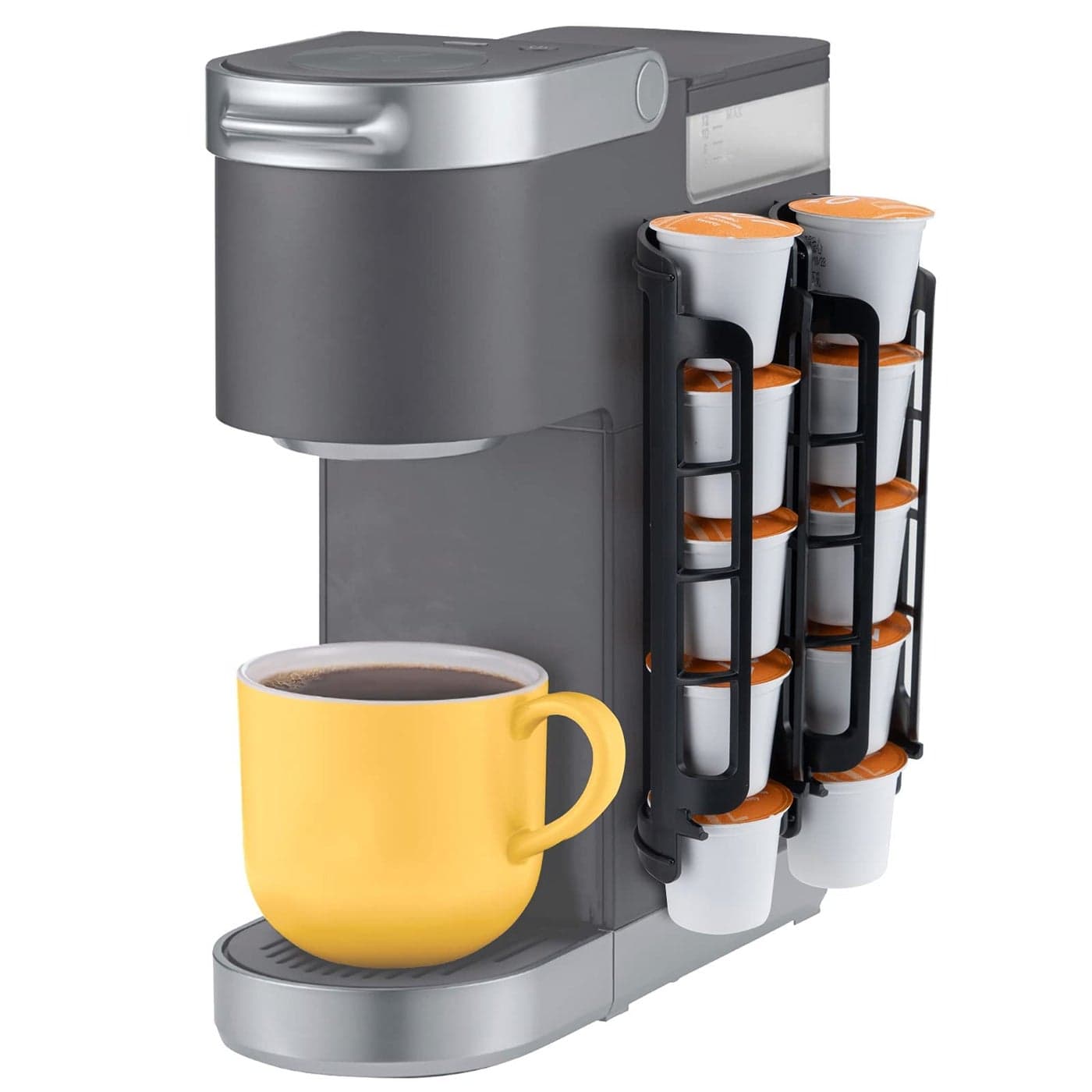 STORAGENIE K Cup Holders Coffee Pod Holders for Keurig Kcup Holders Space Saving K pod Storage Organizer Perfect for Counters Small Space