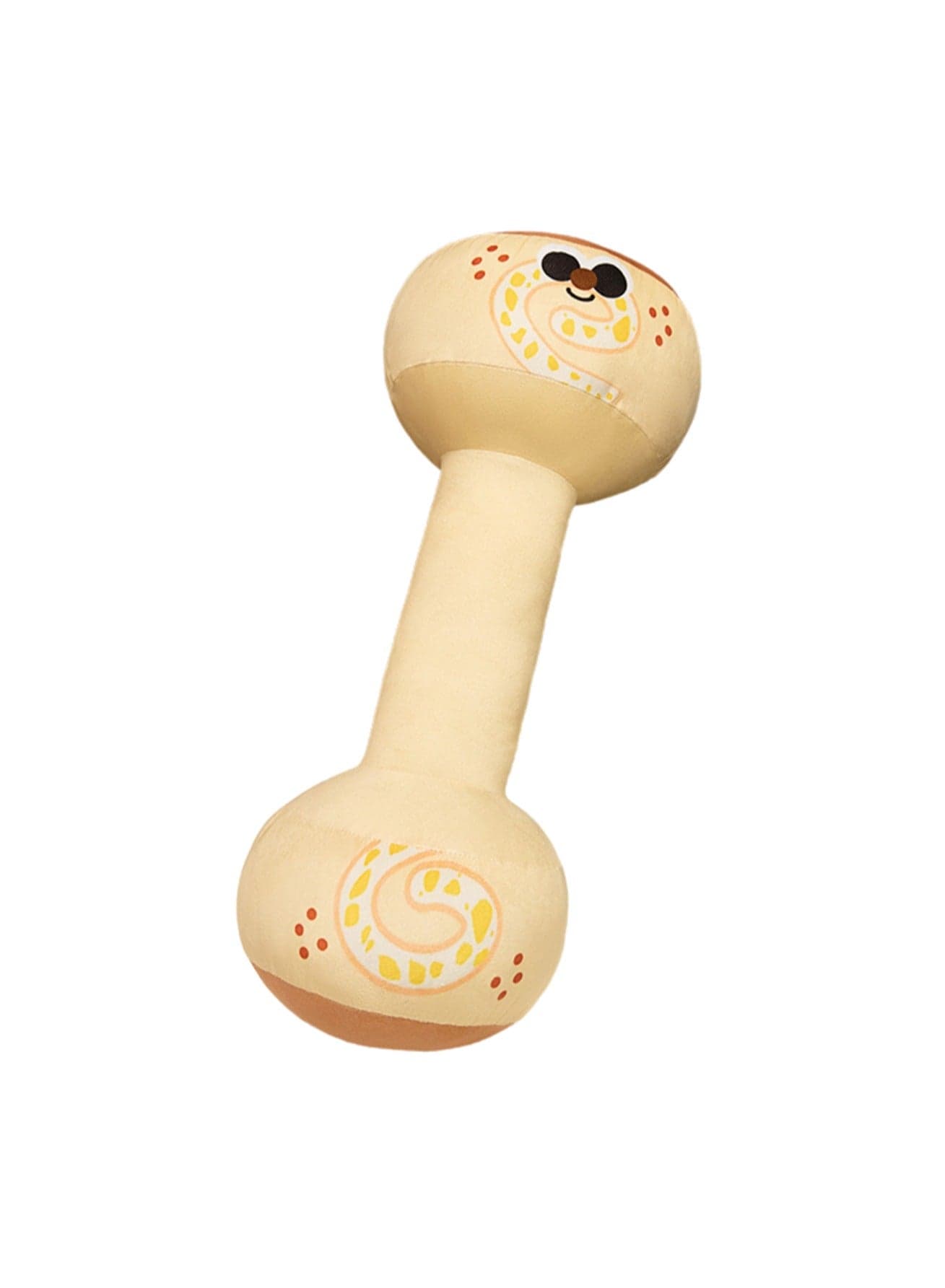 55cm Bread Dumbbell Doll Plush Toy Cute Niche Sports Trend Fitness Dumbbell Kettlebell Gym Doll Boy Girl Gift