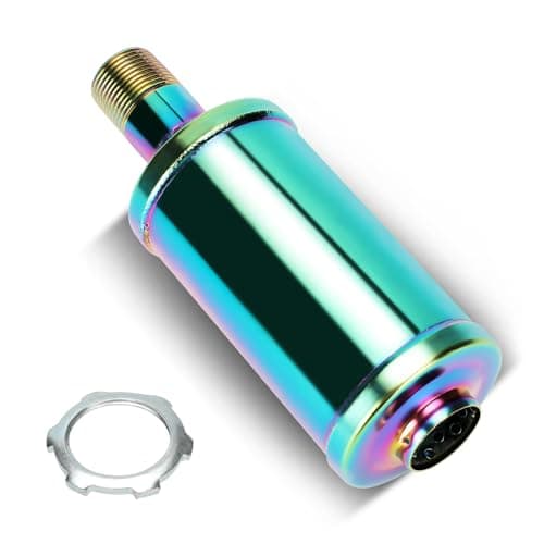 FVRITO Exhaust Muffler Silencer for Predator 212cc 196cc 420cc CT200u CT200uex BT200x CC100x CT100u Massimo Baja MB200 Mini Bike Go Kart KT196 GX160 GX200 Clone Engines Performance Parts Colorful