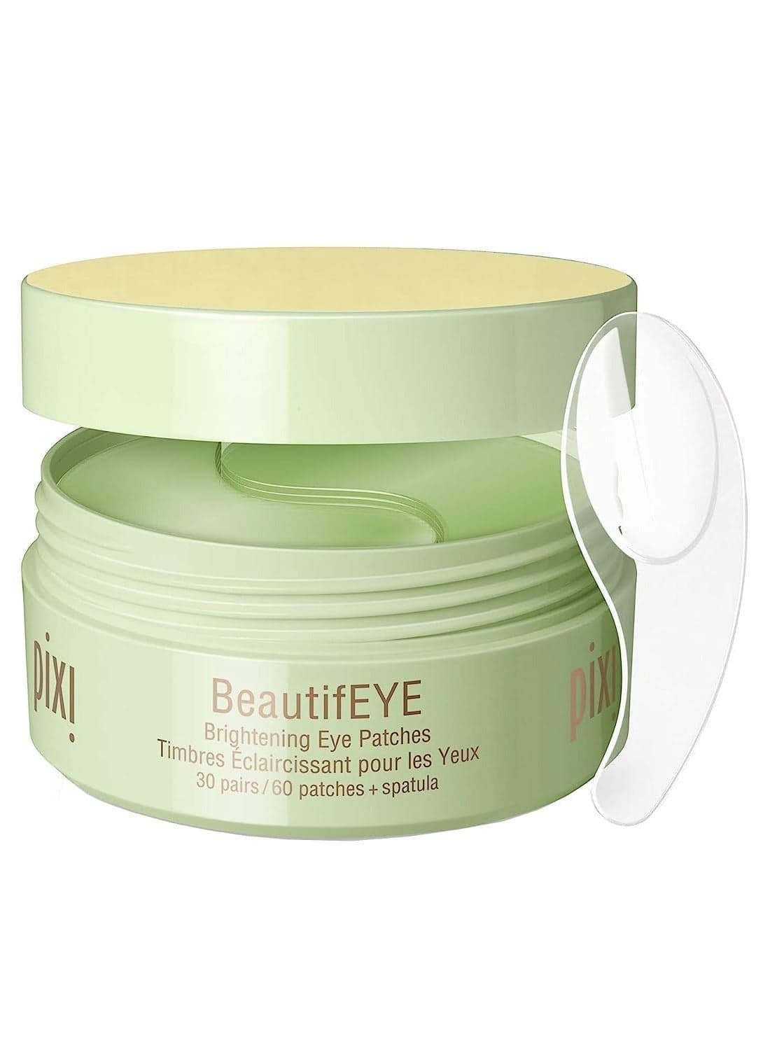 Pixi BeautifEYE Hydrogel Under-Eye Patches | Refreshing Eye Patches For Dark Circles | Brighten & Hydrate Under Eyes | 30 Pairs / 60 Patches