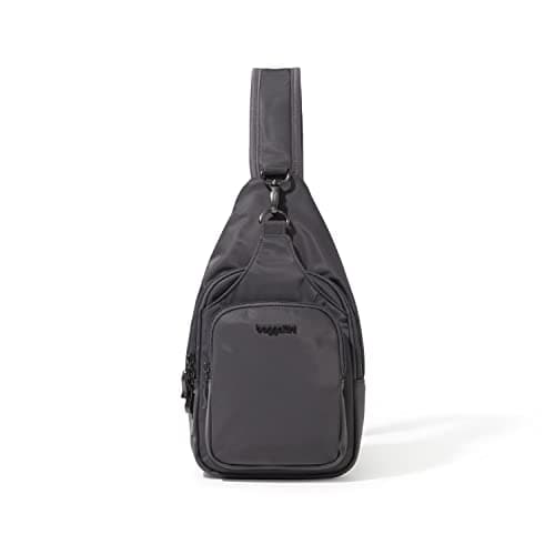 Baggallini Central Park Sling - Small 12x7 Sling Crossbody Bag for Women with Convertible Adjustable Shoulder Strap