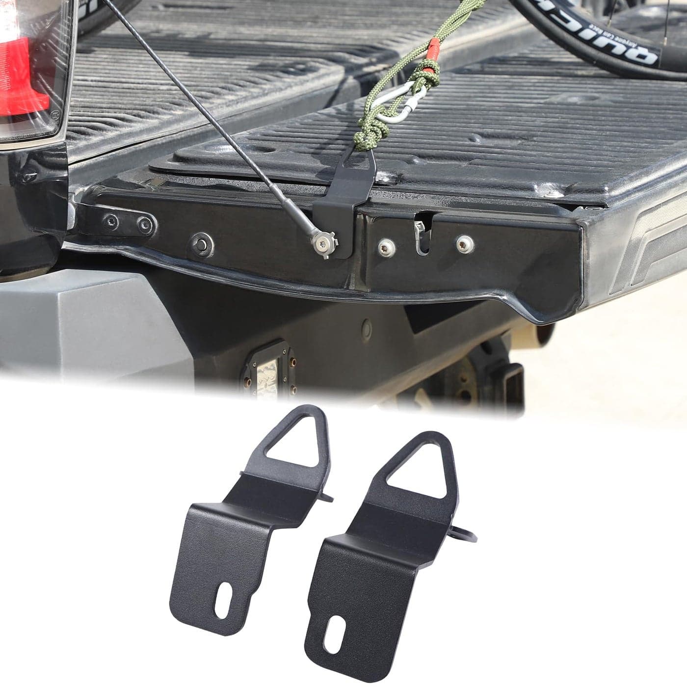Car Tailgate Tie Down Anchor Bed Cleat Compatible with Toyota Tundra 20142021 Heavy Duty Truck Tailgate Bed Tie Down Anchors Rings Trailers Hook Cargo Bolt Pickups Load Anchor Replacement Accessories