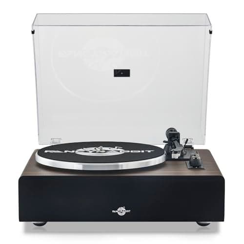 Record Player with Speaker, Vinyl Record Turntable with Magnetic Cartridge for Home Decoration and Entertainment, Vinyl Record Player Suitable for Christmas or Birthday Gift