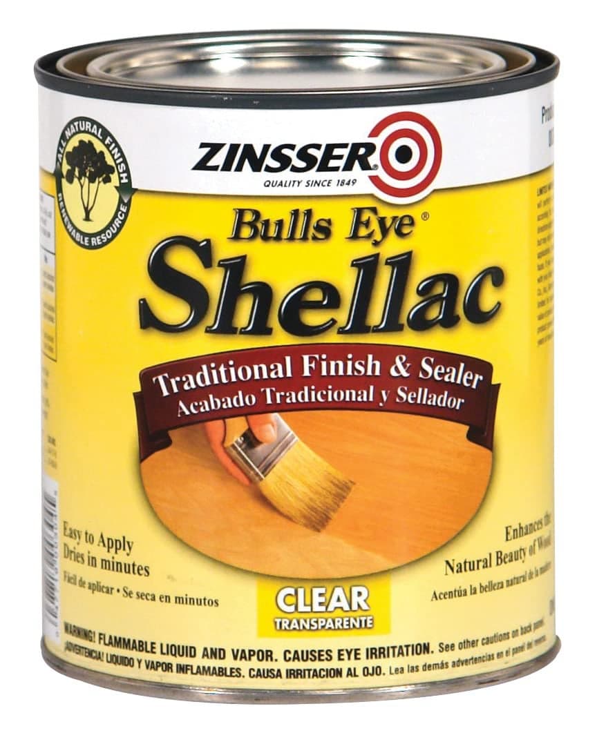 qt Zinsser 304 Clear Zinsser, Bulls Eye 3LB Shellac
