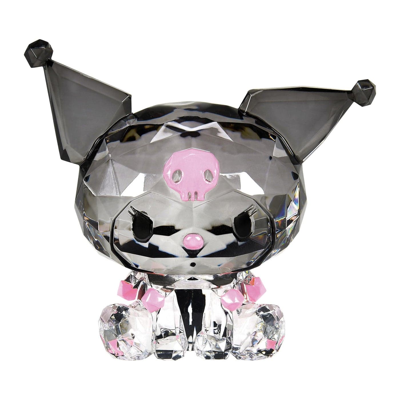 Enesco FACETS Sanrio Kuromi Sitting Miniature Figurine 18 Inch Multicolor