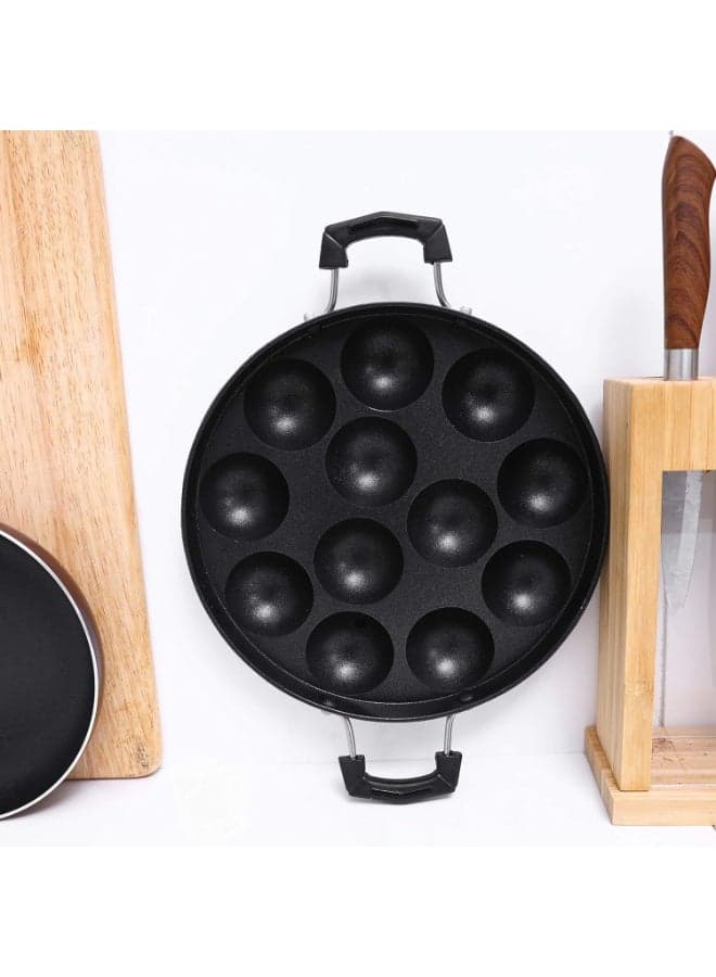 Multi-Purpose Takoyaki Maker Pan – Non-Stick Cookware for Gas Stove