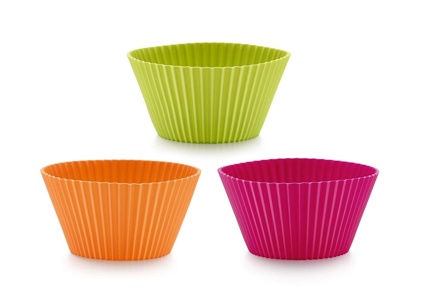 Lekue 0240102SURM033 Big Muffin Cups Multicolor Set of 6