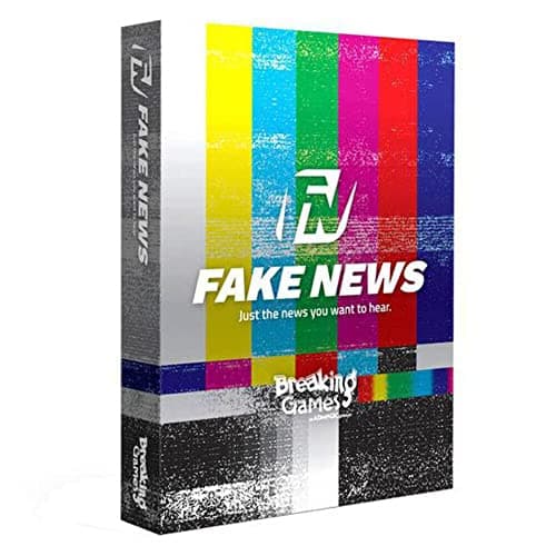 Breaking Games Fake News – Satirical Card Game of Headlines & Bluffing – Perfect for Game Nights, Ages 13+, 4–8 Players