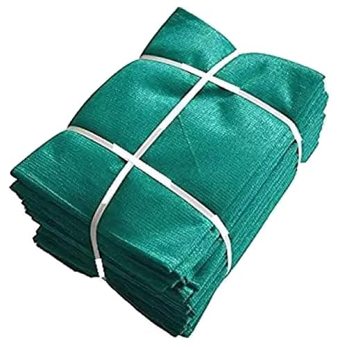 BENAVJI Green Shade Net, 50% UV Sun Protection, for Terrace, Garden, Green House, Balcony, & Gardening Multipurpose Agro Netting Size 5FTX100FT