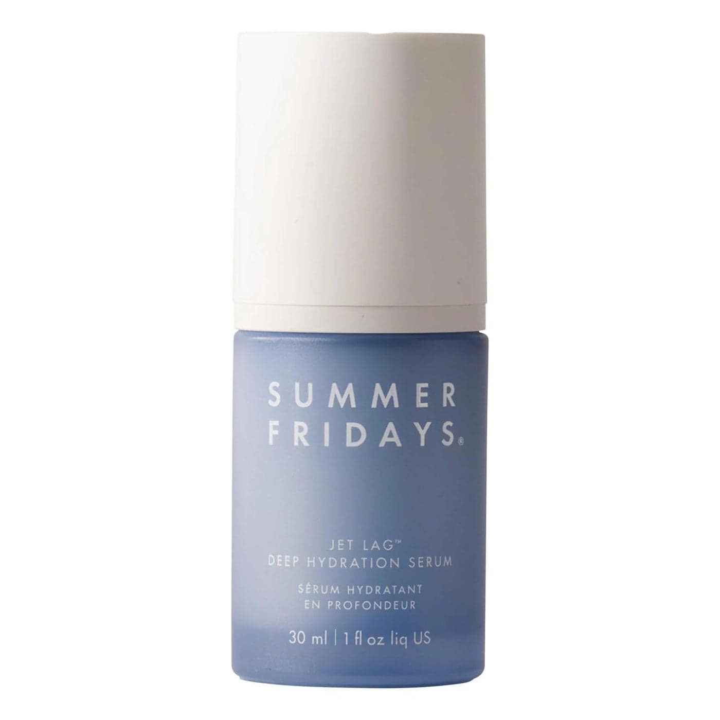 Summer Fridays Jet Lag Deep Hydration Serum Hydrating Face Serum for Dry Skin with Glycerin Squalane Helps Soothe Skin Improves Skin Barrier the Appearance of Fine Lines Wrinkles 1 Oz