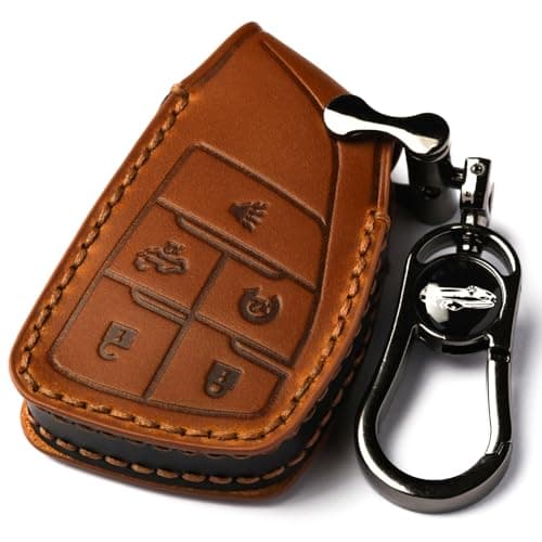 APEKUU Car Key Fob Cover Soft Full Protection Key Case Shell Compatible with 20222025 Chevrolet Silverado 1500 GMC Sierra 1500 2024 2025 Silverado Sierra 2500HD 3500HD Smart Key Protector BBrown