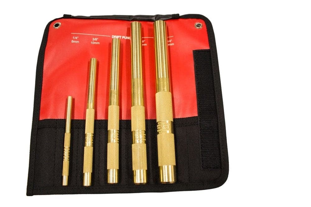Mayhew Tools 67003 Brass Drift Punch 5Piece Set