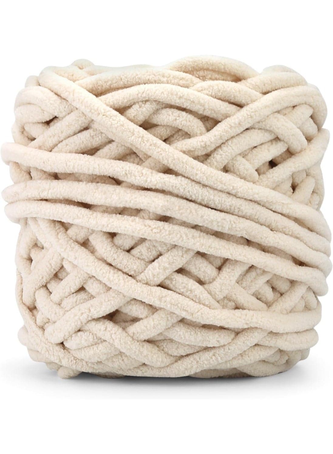 Chunky Chenille Yarn, Soft Thick Fluffy Yarn for Hand Knitting, Plush Yarn for Crocheting, 43Yds Velvet Crochet Yarn for Making Blankets Weaving DIY Craft