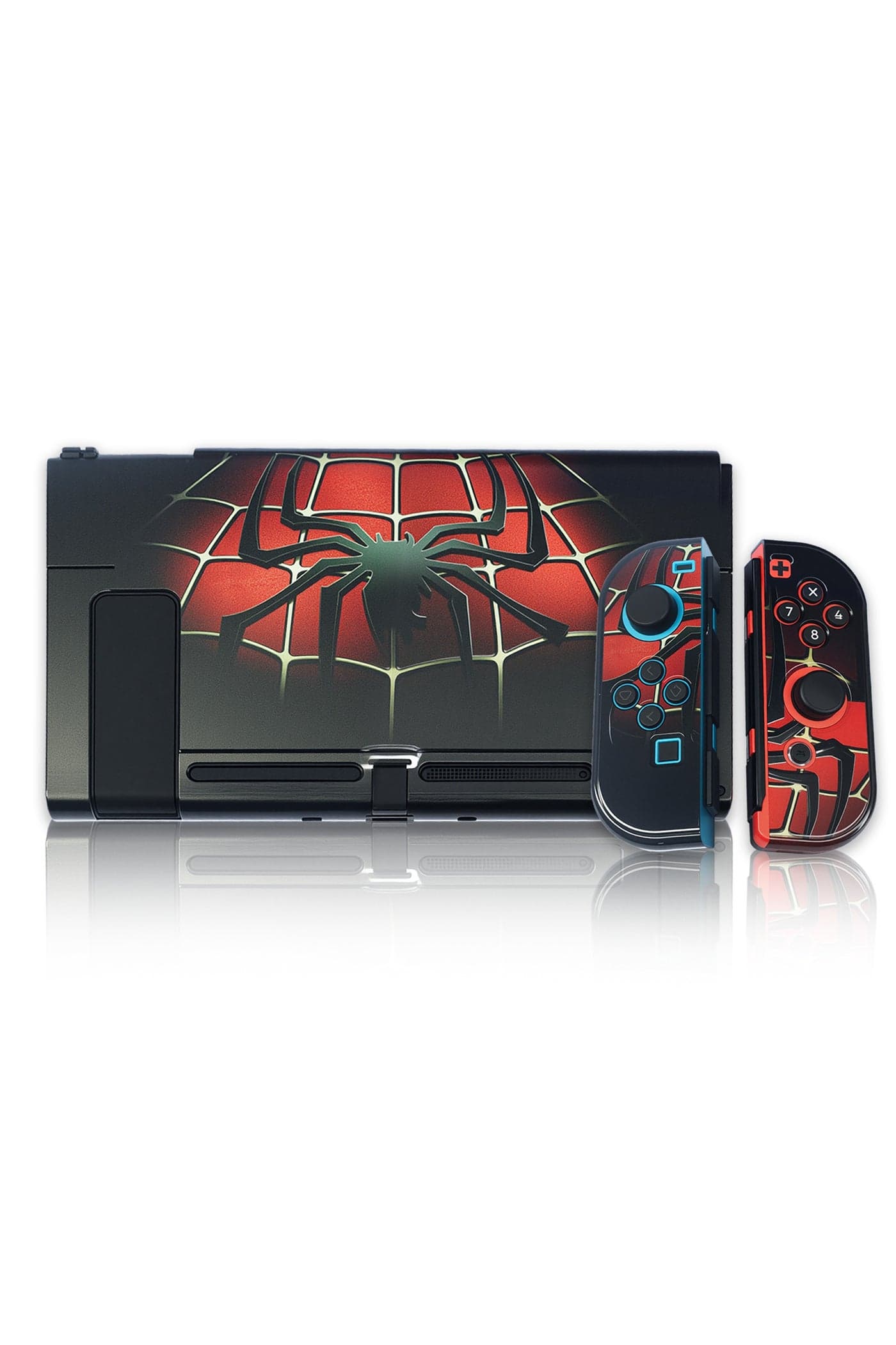 Spider-Man Theme Nintendo Switch Protective Case for Console and Joy-Con, Durable Anti-Scratch Shockproof Cover