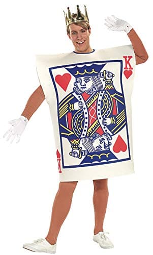 Rubies King of Hearts Costume for Adults, Men's Standard