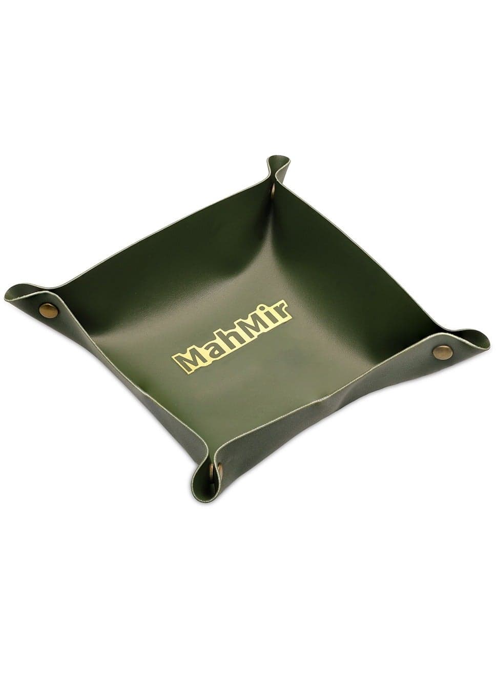 MahMir® Valet Tray - Small & Compact Catchall Tray | Desk, Bedside, Home Entrance Entryway Organizer | Valet Tray for Keys, Coins, Stationary, Jewelry ( Forest Green )