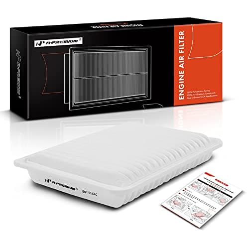 A-Premium Engine Air Filter Compatible with Toyota Tacoma 2005-2023, L4 2.7L, Rigid Panel, Replace# 178010C040, 17801-YZZ04