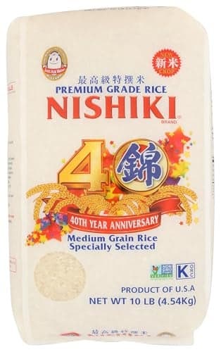 Nishiki Premium Sushi Rice 10lbs