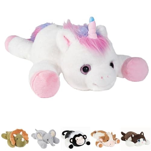 GILFWM Unicorn Weighted Stuffed Animals 25 Big Stuffed Animal Toy Rainbow Pillow for Girls Boys Kids 5 lbs Soft Washable Weighted Plush