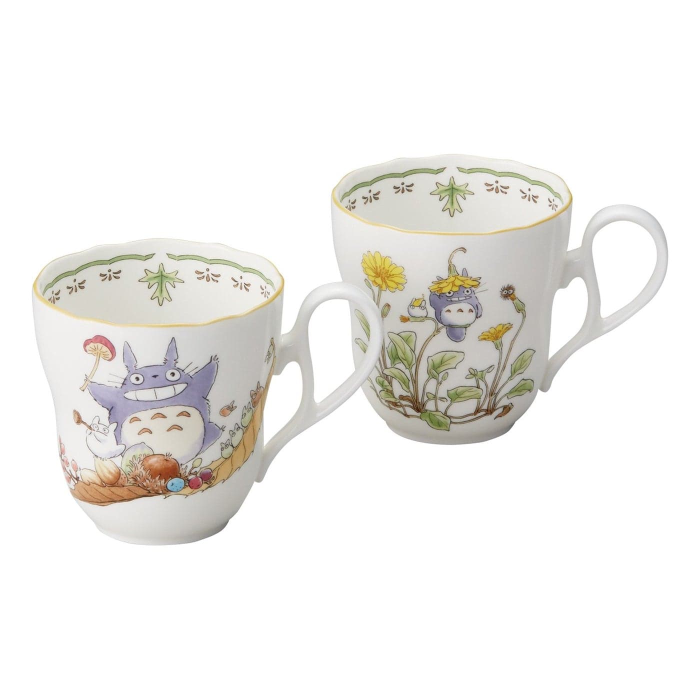 Noritake X Studio Ghibli Neighbor Totoro Pair Mug Cup TP97855492437