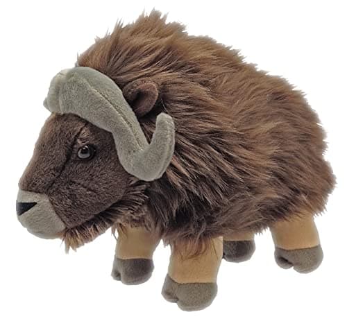 Wild Republic Musk Ox Plush Stuffed Animal Plush Toy Gifts for Kids Cuddlekins 12 Inches