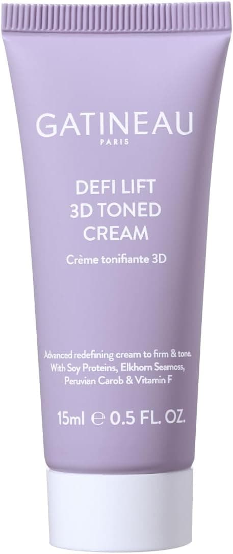 Gatineau Defi Lift 3D Toned Cream with Hyaluronic Acid AntiAgeing Day Night Face Cream Travel or Trial Size 15ml