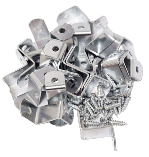 34 Offset Clips Extra Heavy Duty with Screws 100 Pack