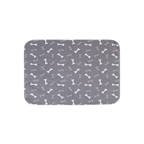 Goofy Tails Reusable Pee Pads for Dogs (Bone Print, 90X80) (Pack of 3), Washable Dog Pee Pads, Non-Slip Pee Mat for Dogs and Puppies, Reusable Dog Pee Mats, Reusable Training Puppy Pee Pad