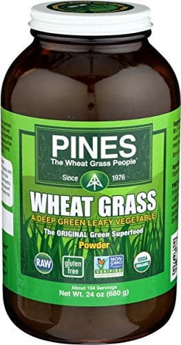 PINES Organic Wheat Grass Powder, 24 Ounce