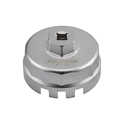 OEMTOOLS 87130 64MM Toyota Lexus Oil Filter Wrench with 14 Flutes 64MM Cap Wrench Oil Change Tool