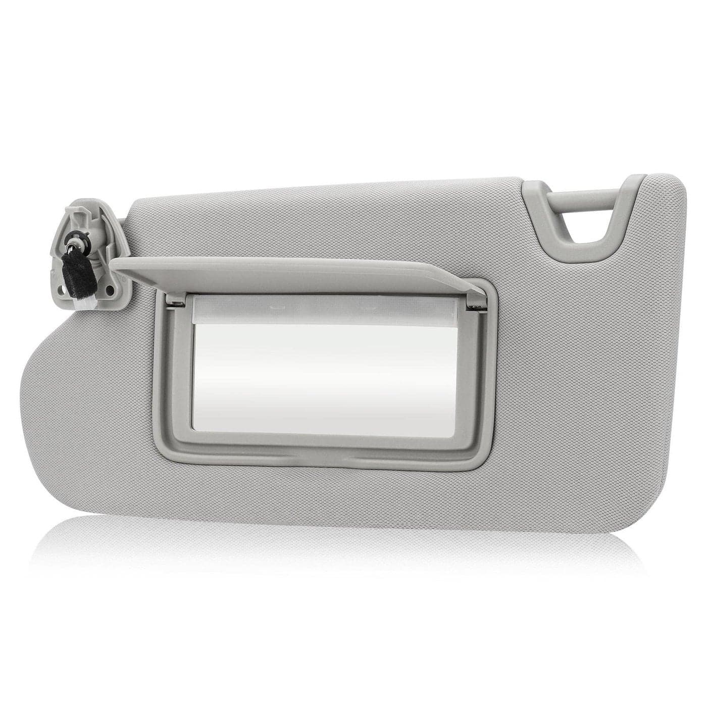 Gray Driver Left Side Sun Visor Replacement Compatible with 2013 2014 2015 2016 2017 2018 Nissan Altima Without Sunroof Replace 964013TA2A