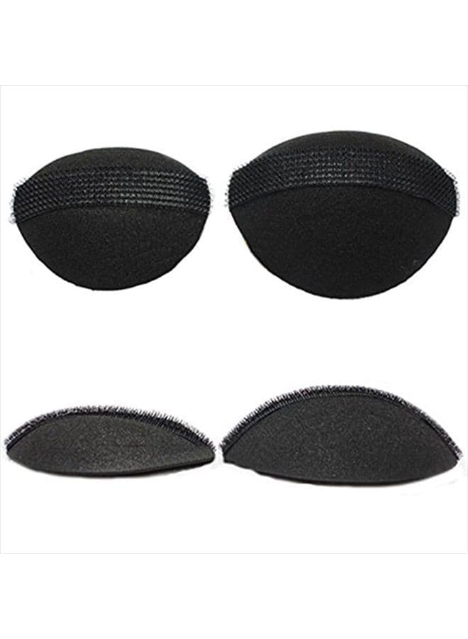 4Pcs Women's Bump It up Volume Hair Base Styling Insert Tool Do Beehive Hair Styler Accessories (2 Small, 2 Large)