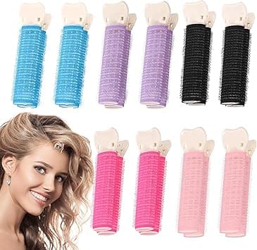 10 Pcs Hair Volume Clips Portable Volumising Hair Root Clips Multi Purpose Volume Hair Clips Durable Hair Root Clips DIY Stylish Curly Hair for Women Girls for Home Travel Hair Salon