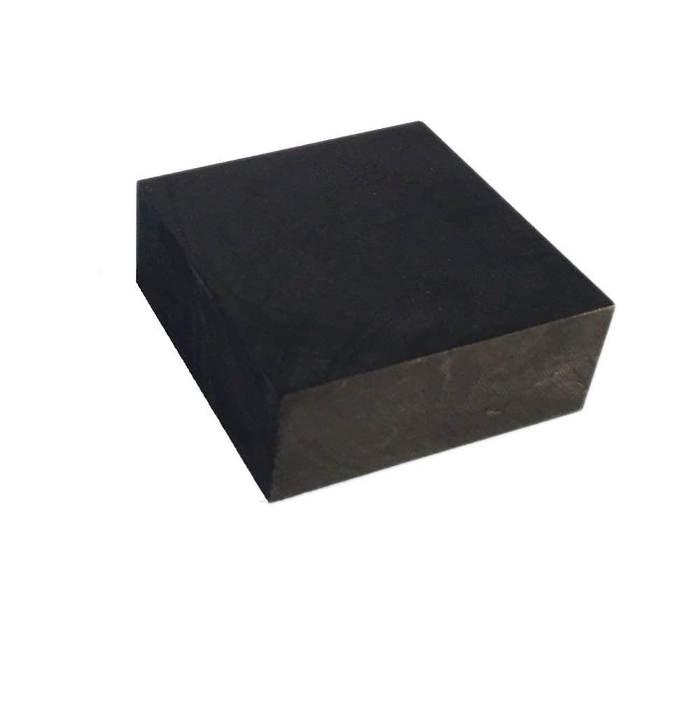 OTOOLWORLD 999 Purity Graphite Ingot Block EDM Graphite Plate Milling Surface 50MMx50MMx20MM