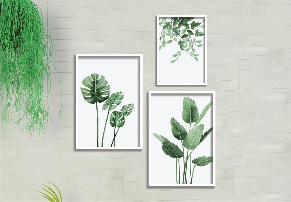 SAF paintings Premium Modern Art Digital Reprint 33 inch x 27 inch Painting () COMBO-13-M2-K1