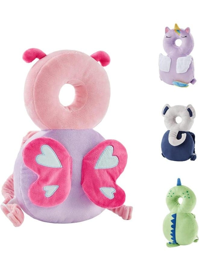 KingCheer Toddler Baby Back Protection Cushion Backpack Wear