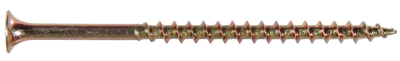 The Hillman Group 40506 6Inch x 2 Bugle Head Phillips All Purpose Wood Screw 100Pack Yellow